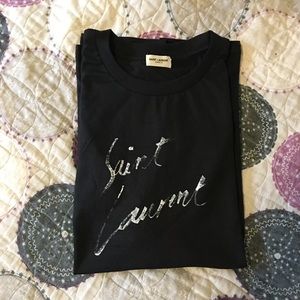 Saint Laurent signature tee